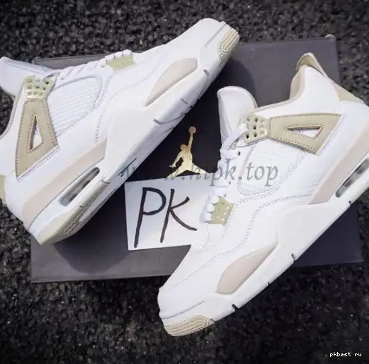READY SHIP Retro Money TO 4 Pure RETAIL Jordan MATERIALS PK GOD 0507